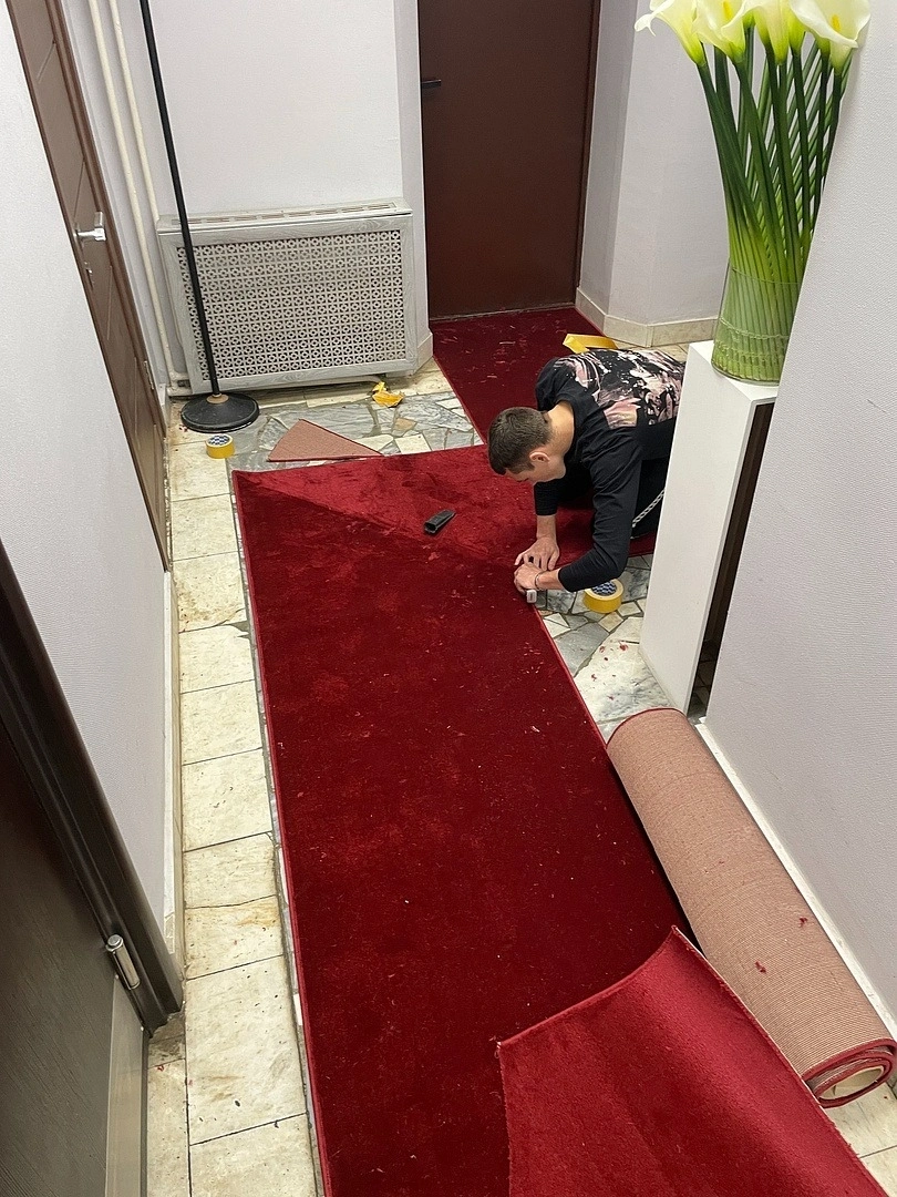 Укладка дорожки в галерее Элизиум 7