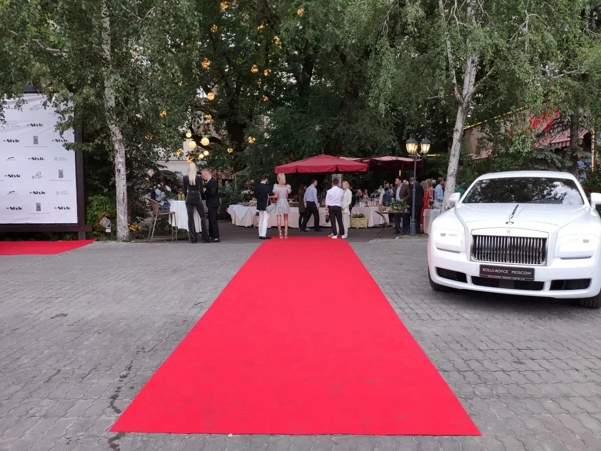 Укладка дорожки в Ресторане Bellagio 2