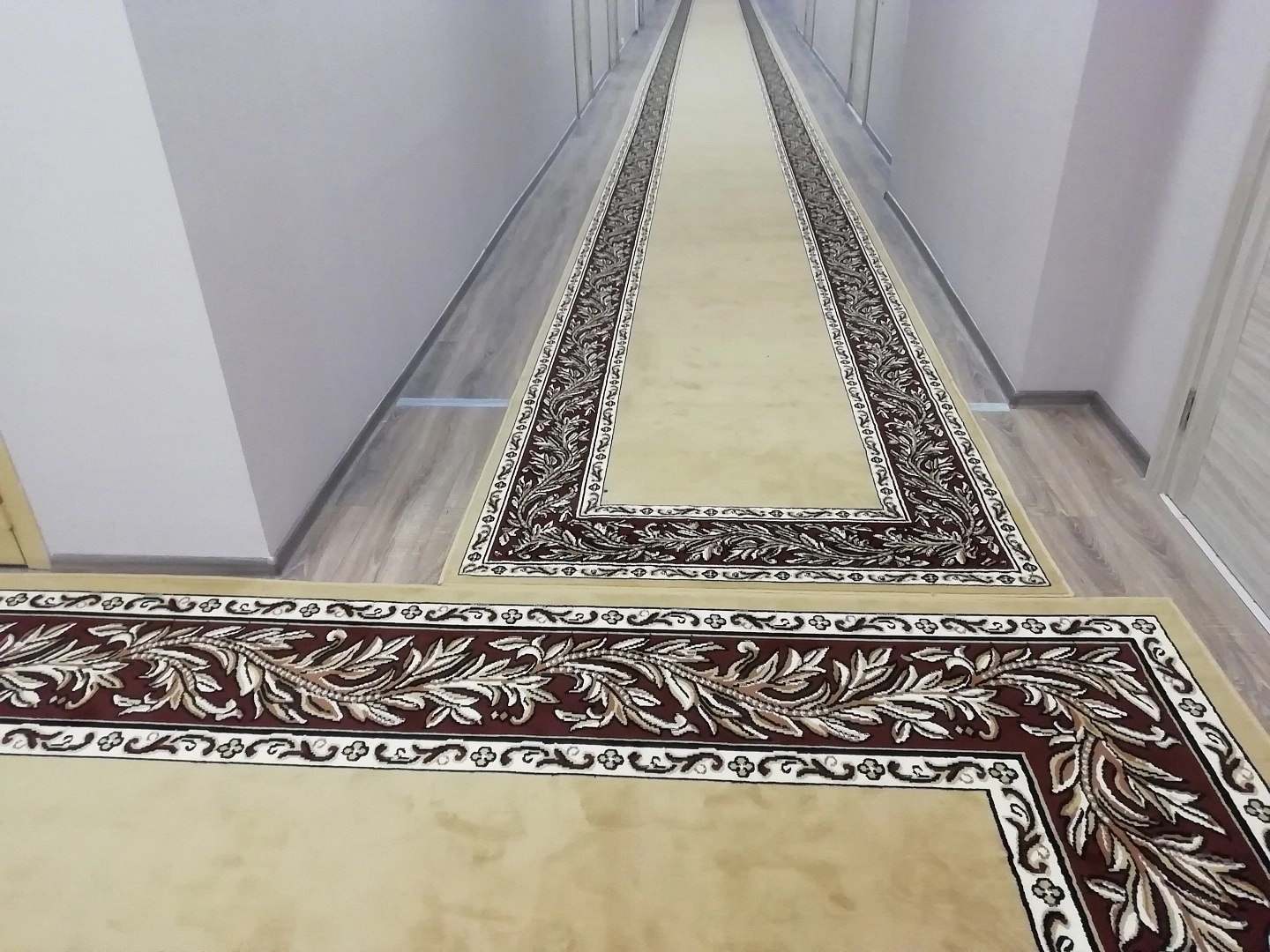 Укладка дорожки в ФКУ Дирекция космодрома Восточный 12