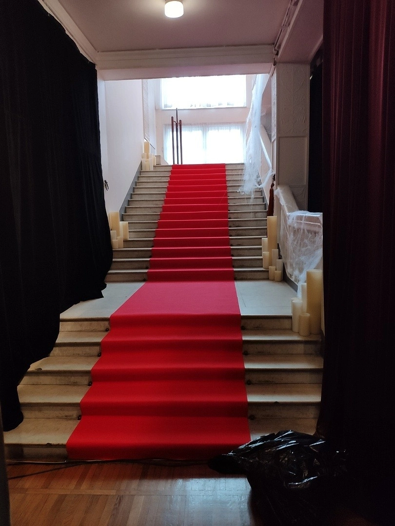 Укладка дорожки в Центральном Доме Архитектора 7