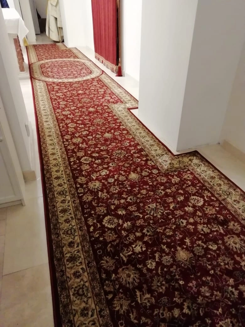 Укладка  дорожки в Храме  князя Александра Невского 12