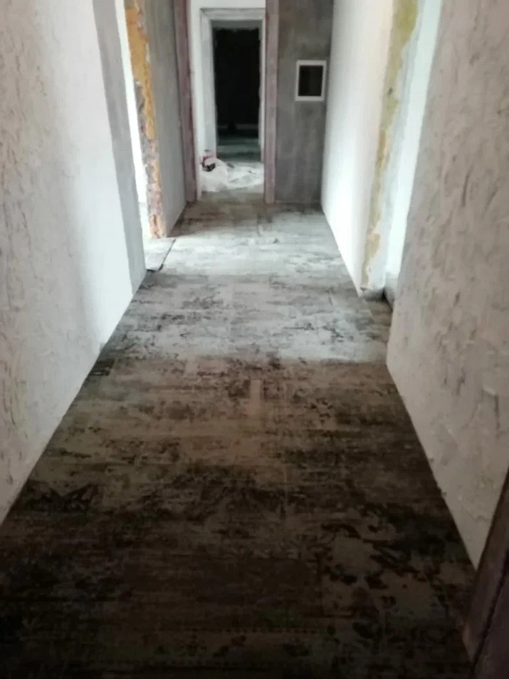 Укладка ковролина в новостройке 4