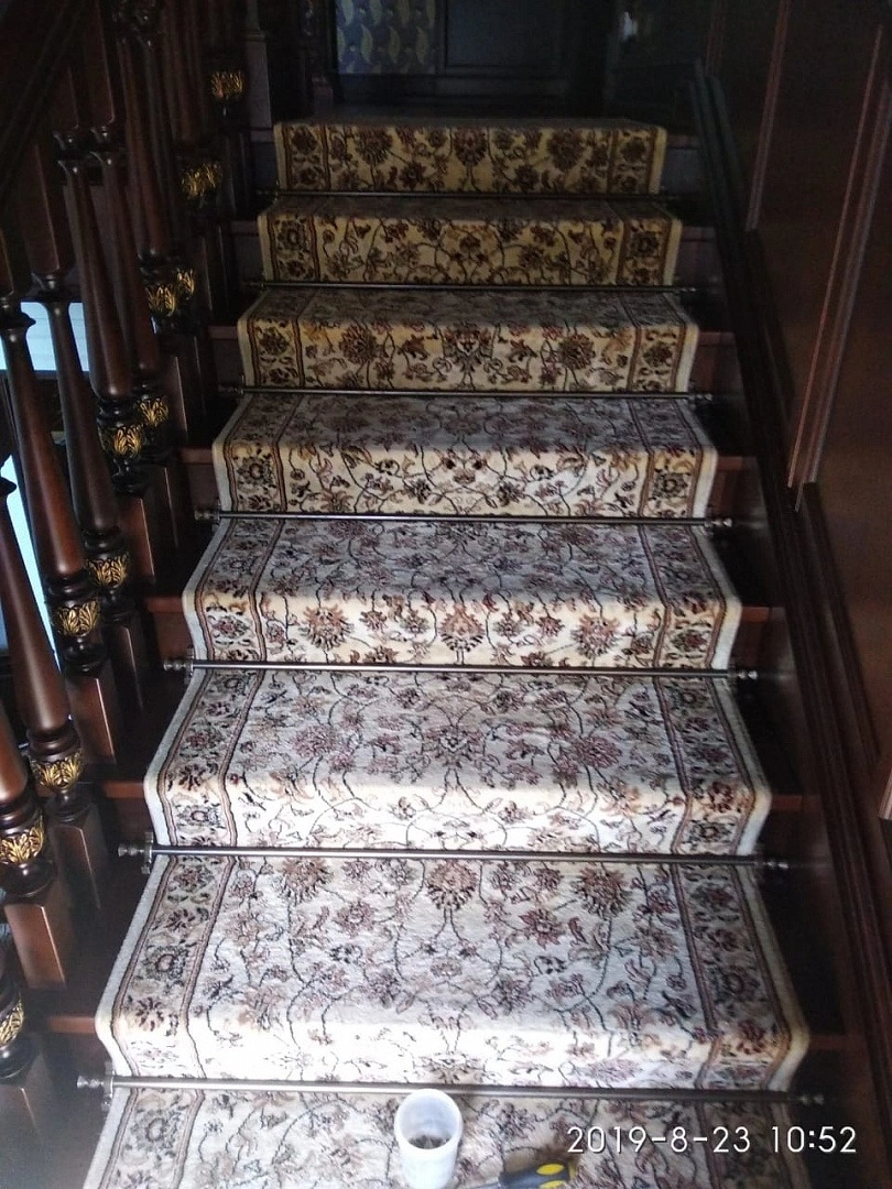 Укладка дорожки  в коттедже 7