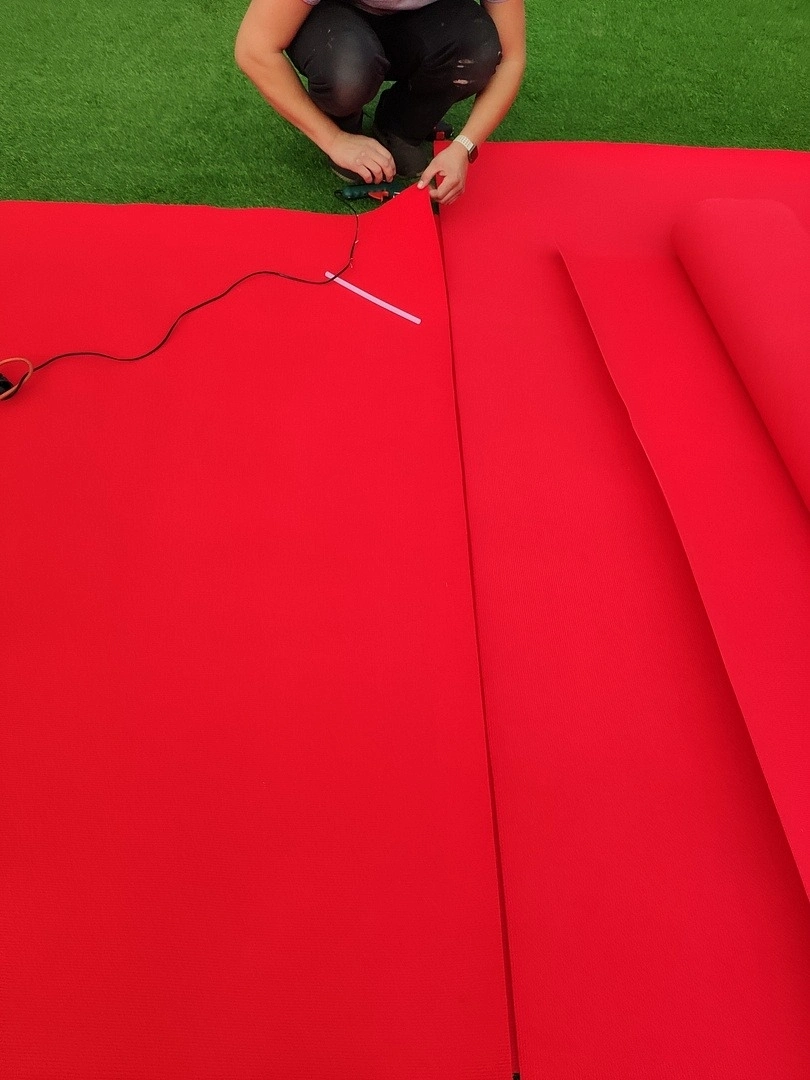 Укладка дорожки для Paris  Saint-Germain Academy Russia 10