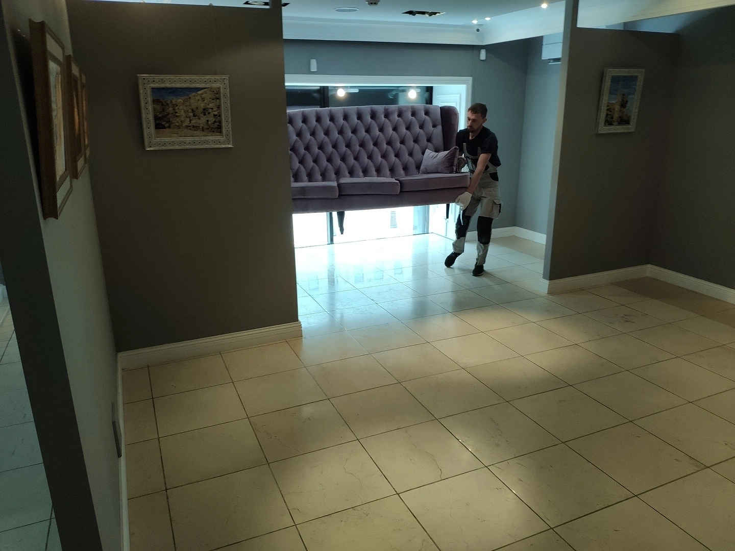 Укладка в бутике  в бутике David Roytman 11