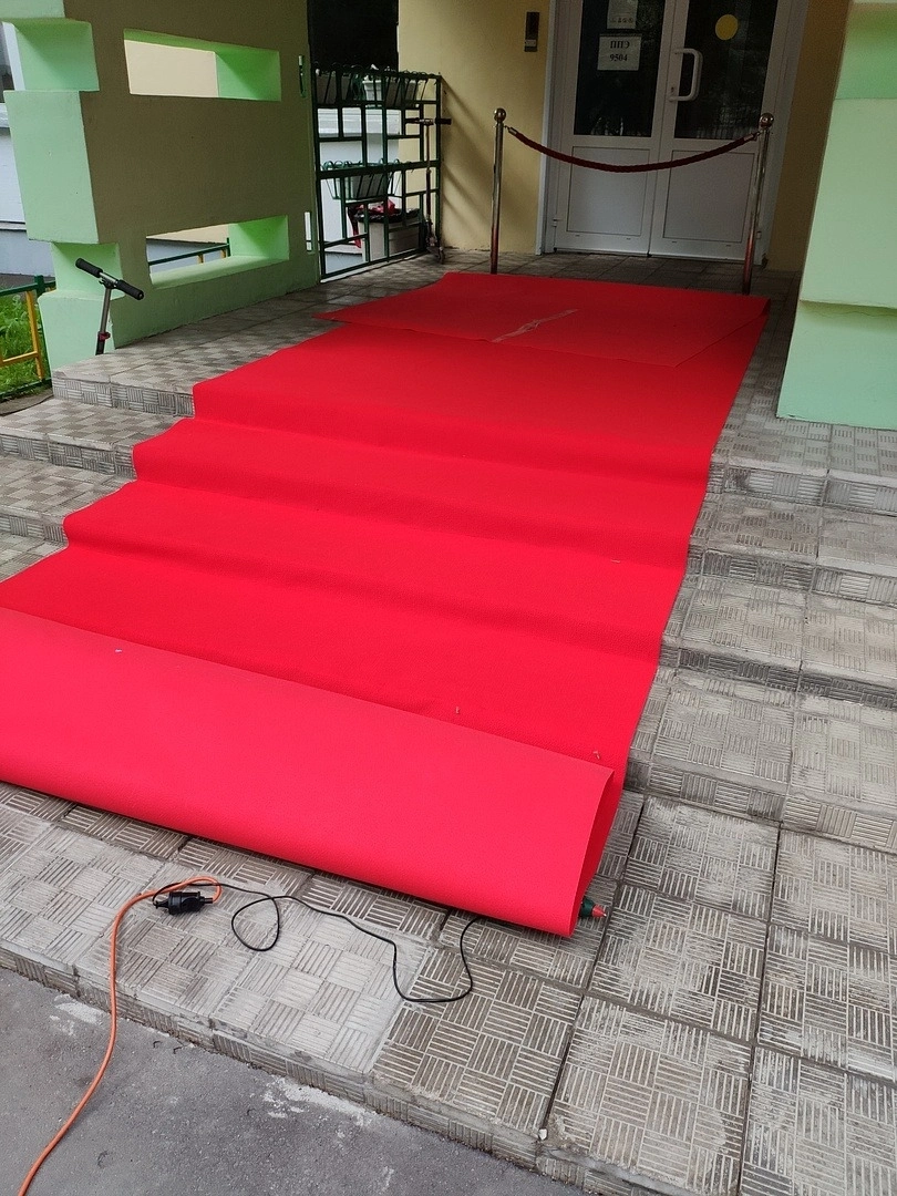 Укладка дорожки в школе №818 4