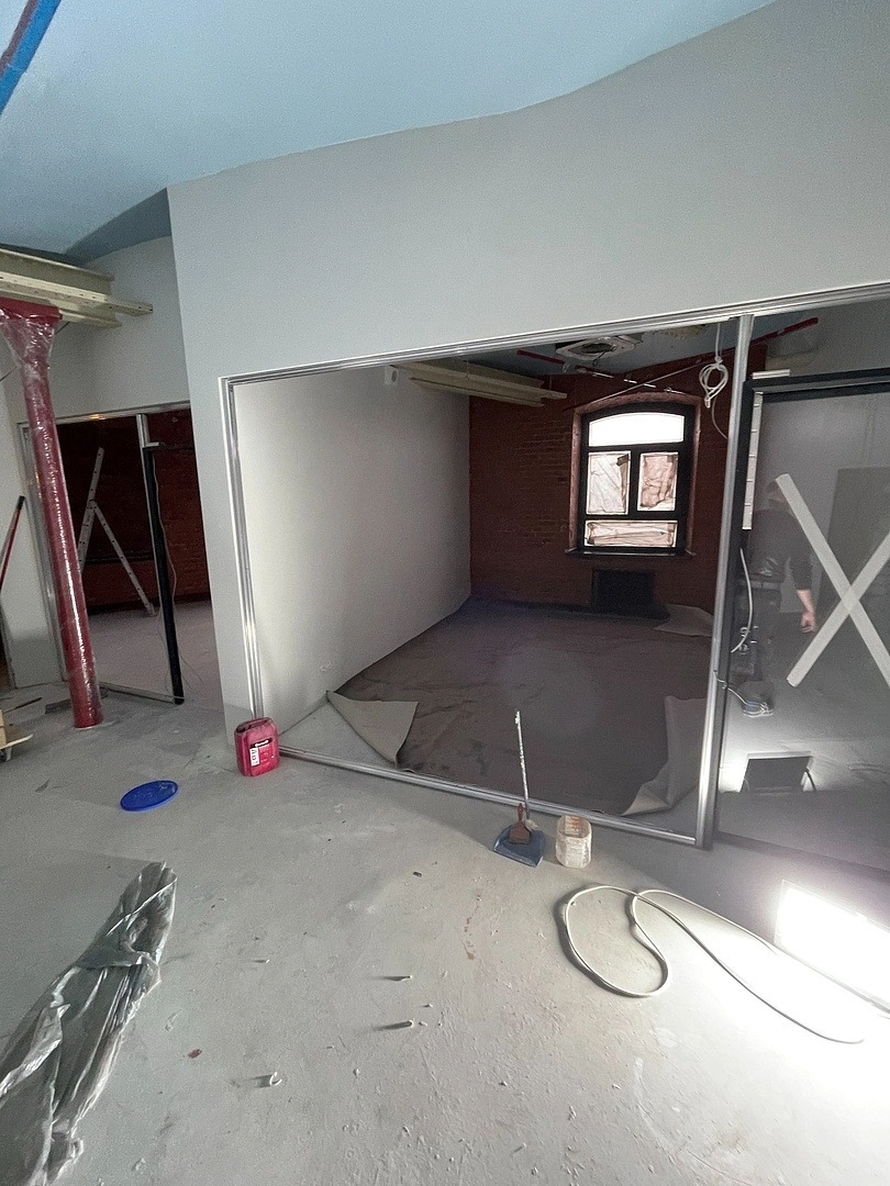 Укладка ковровой плитки в архитектурном бюро 13