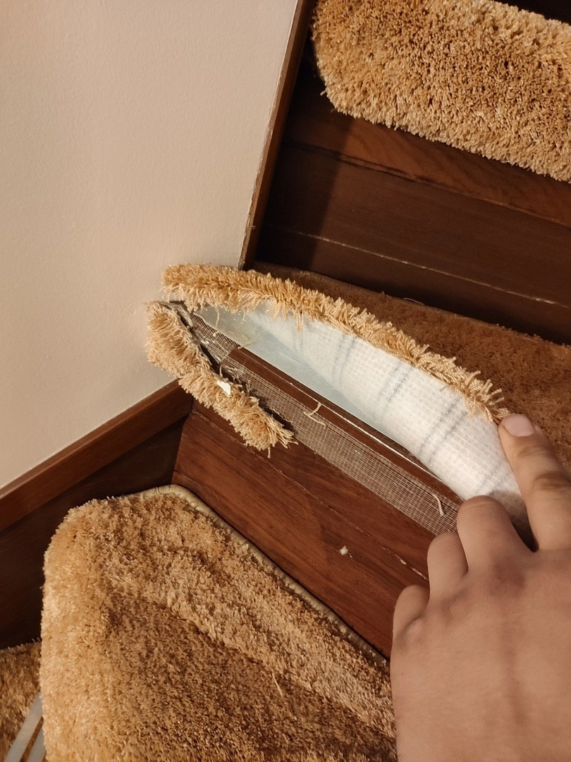 Укладка ковролина в КП 