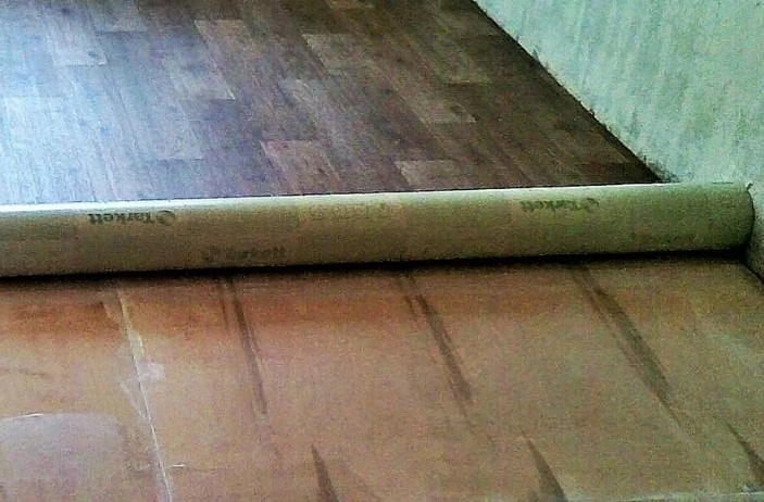 Укладка линолеума на OSB плиты