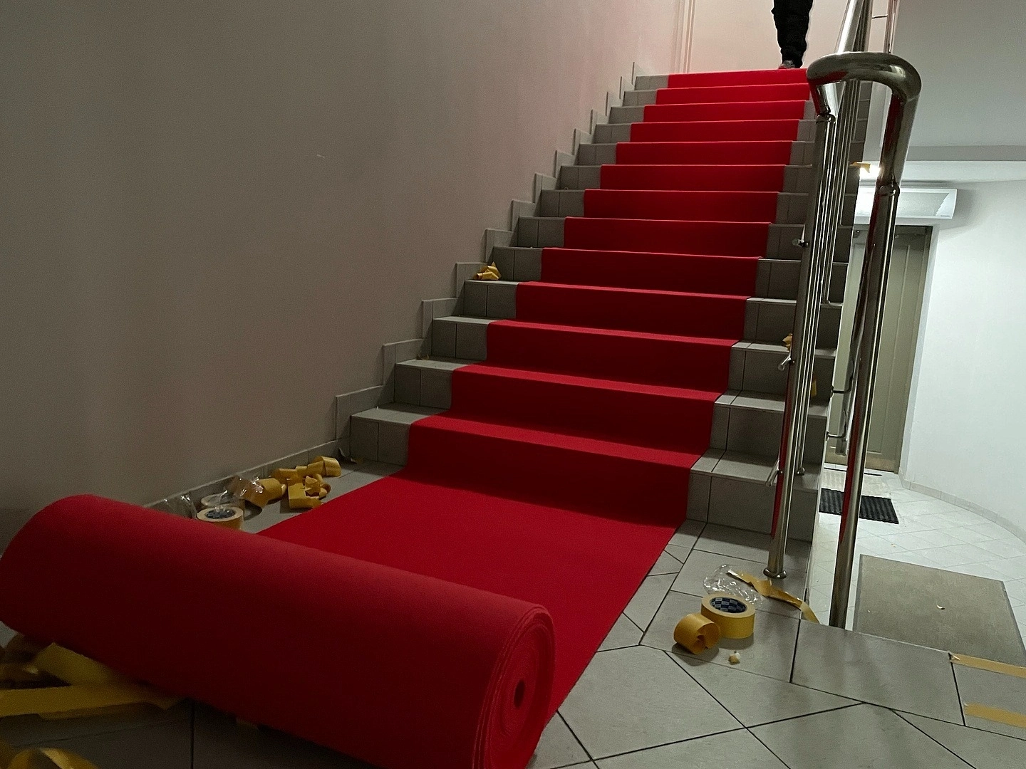 Укладка дорожки в МосИнжПроекте 5