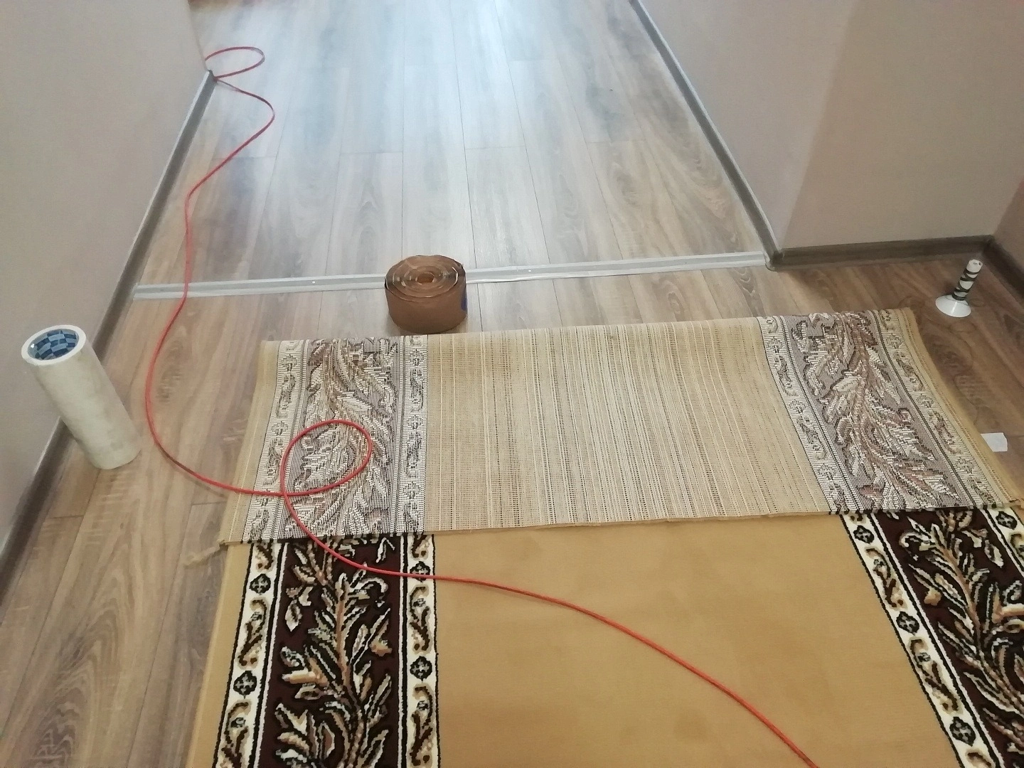 Укладка дорожки в ФКУ Дирекция космодрома Восточный 7