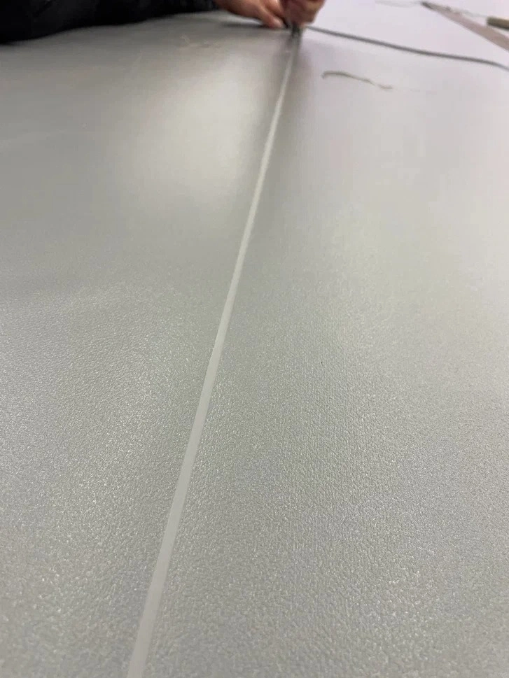 Укладка линолеума в МОУ школа имени А. П. Чехова 15