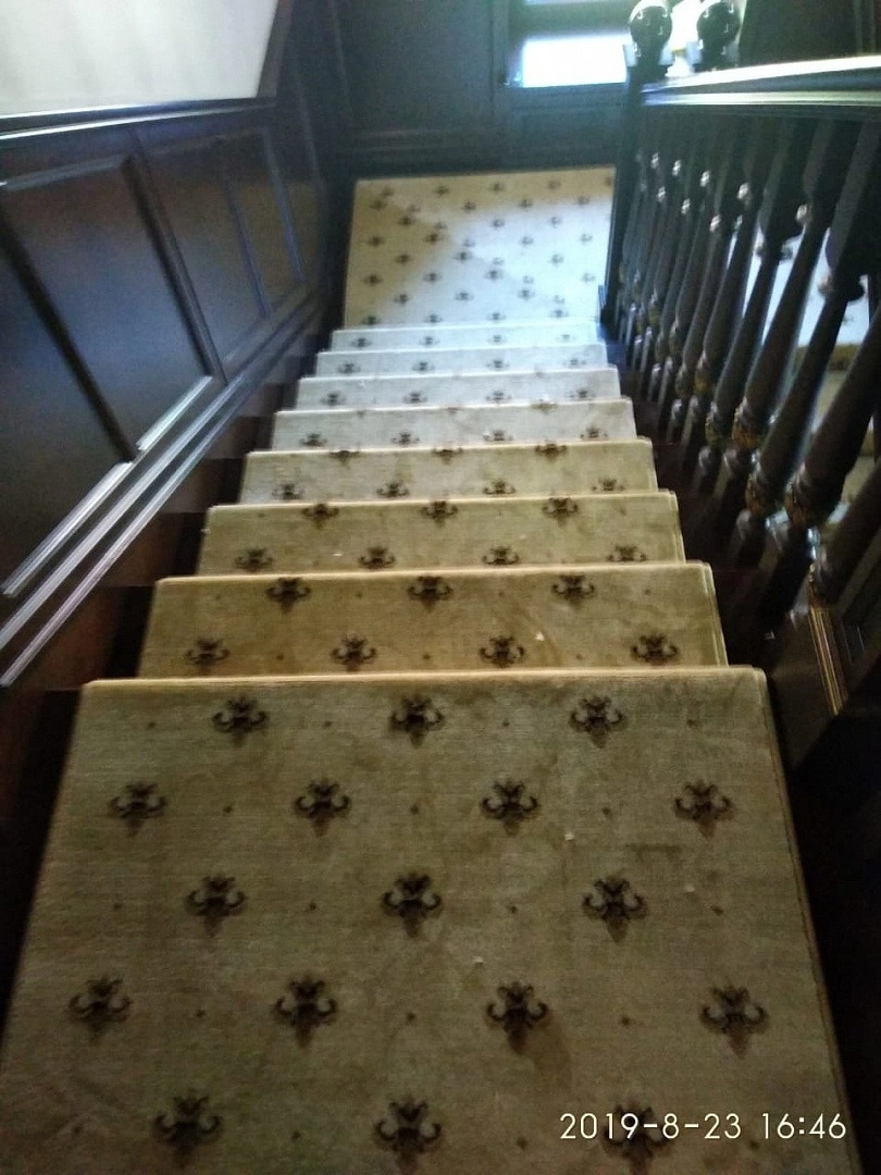 Укладка дорожки  в коттедже 4