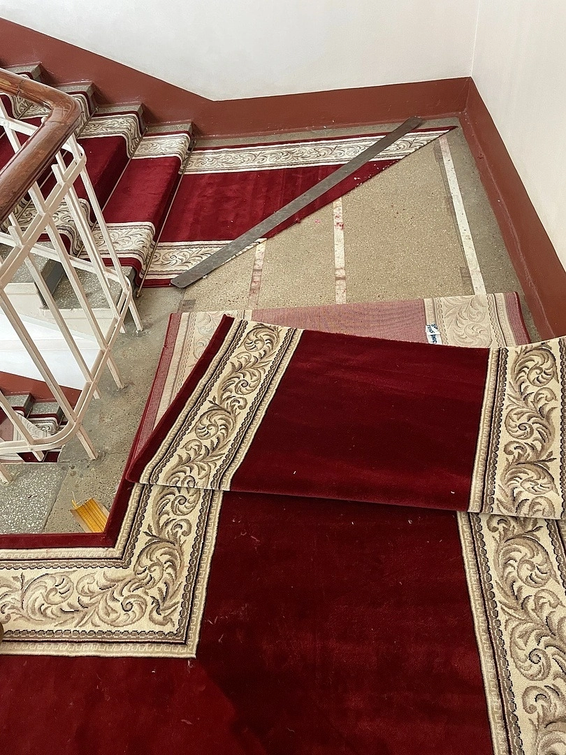 Укладка дорожки для Академического ансамбля 5