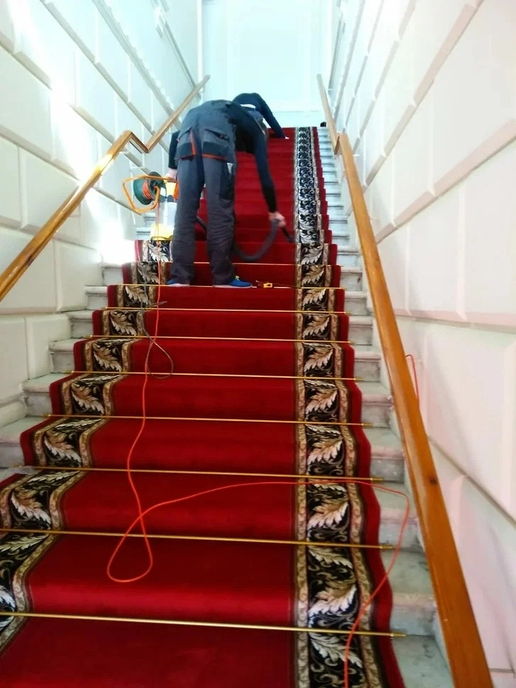 Укладка дорожки в Мемориальном музее-квартире К.А. Тимирязева 7