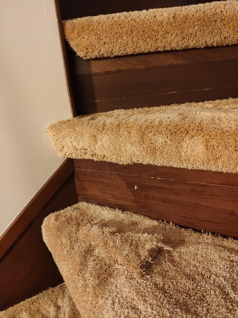 Укладка ковролина в КП 