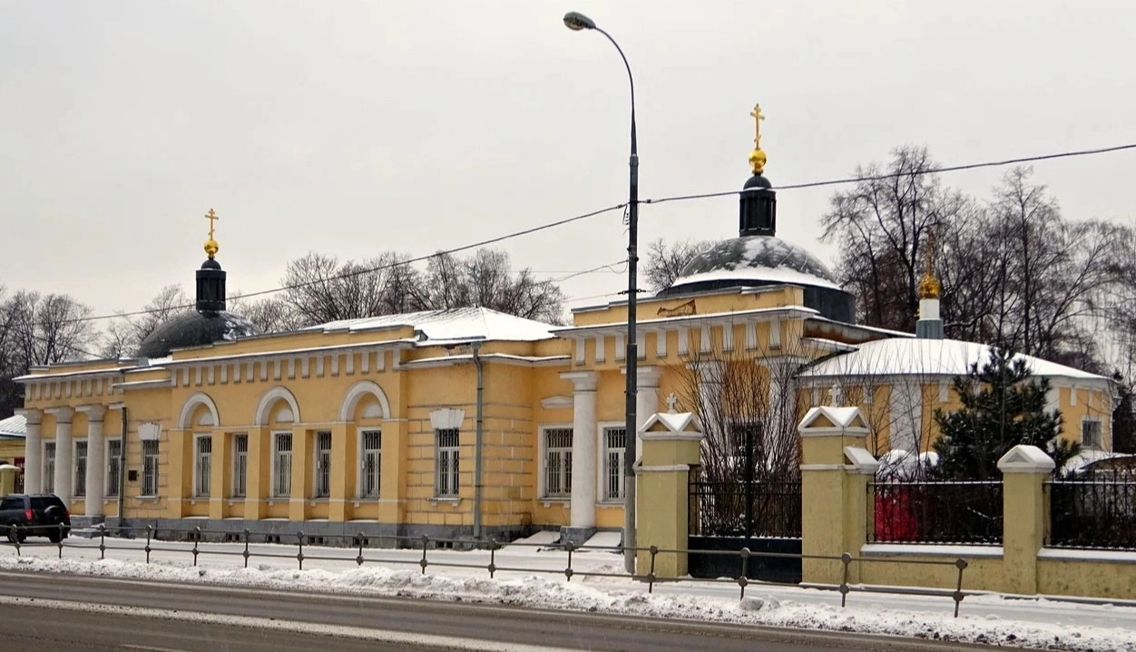 Церковь Андрея Первозванного на Ваганьковском кладбище