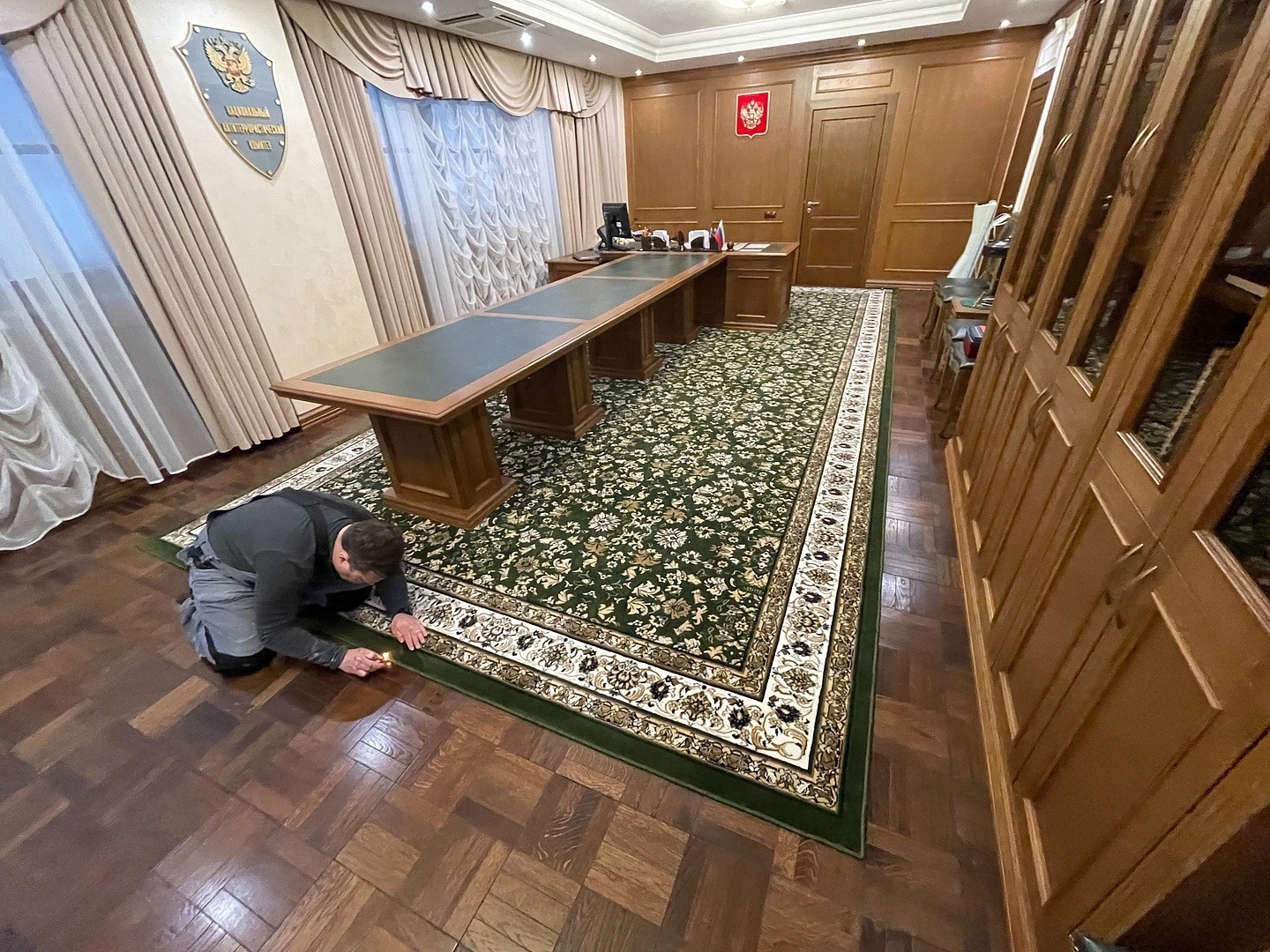 Укладка дорожки в ФСБ 11