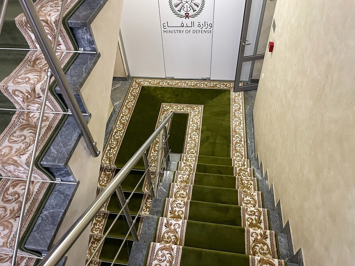 Укладка дорожки в Посольстве Королевства Саудовская Аравия 6