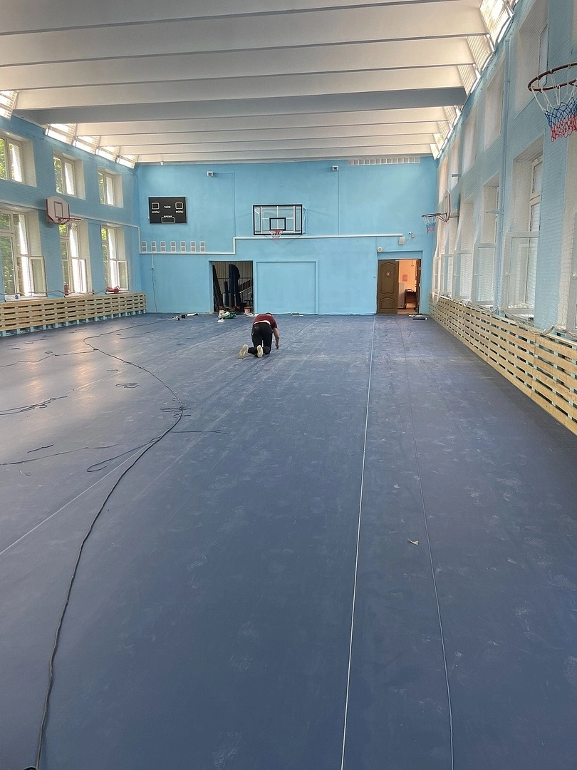 Укладка линолеума в Школе № 1636 Ника 5