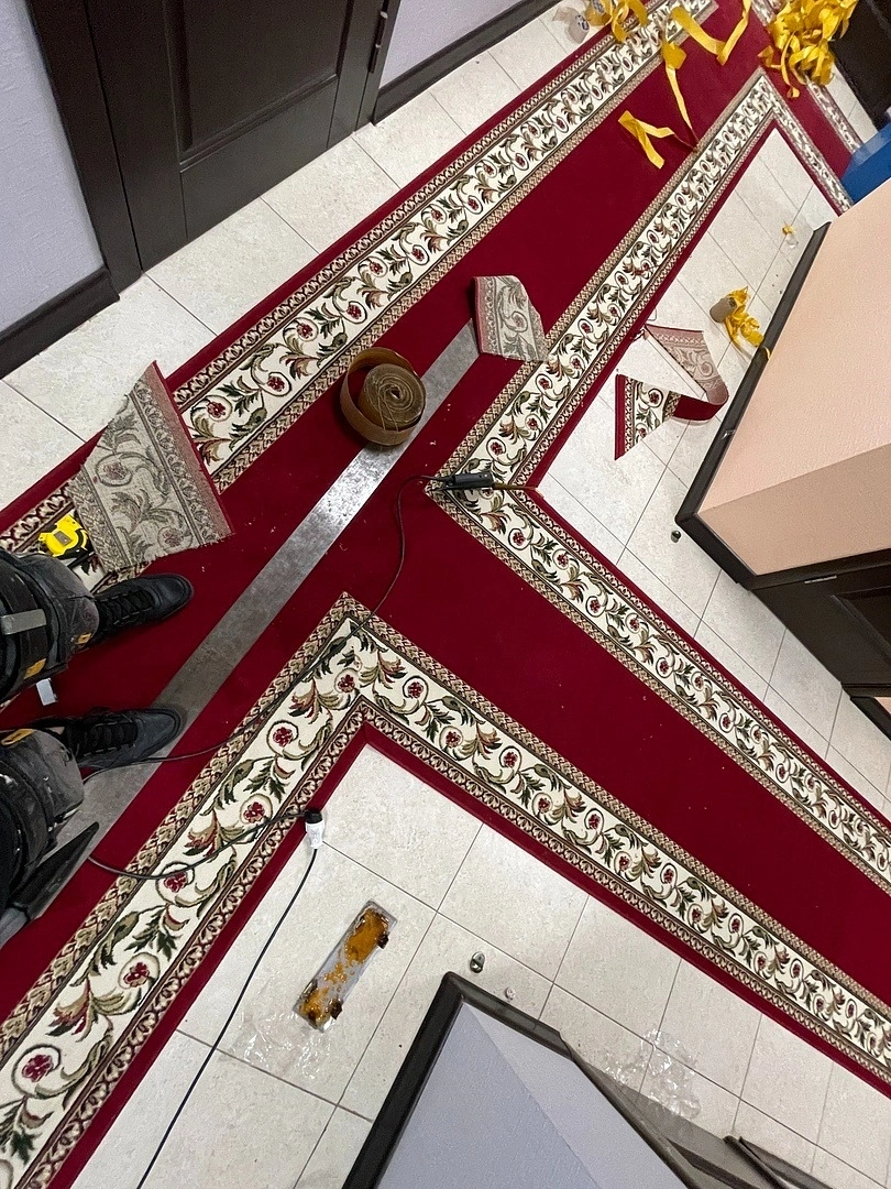 Укладка дорожки в ФСБ 5