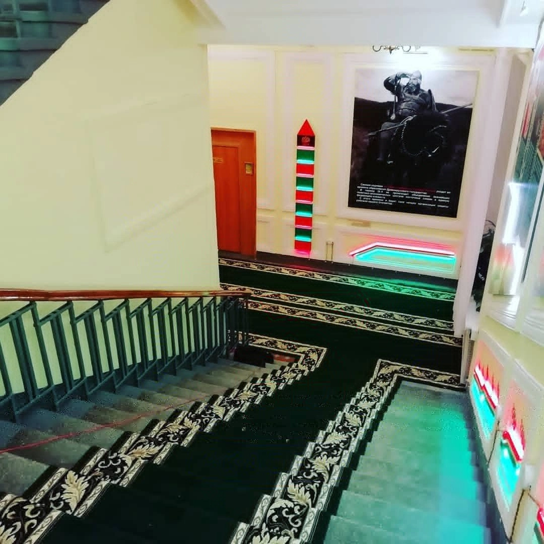 Укладка в академии ФСБ России 2