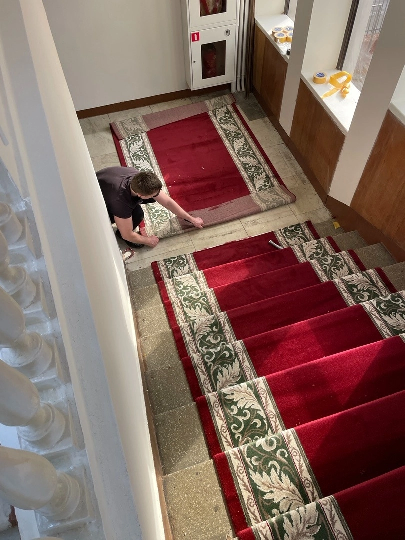 Укладка дорожки в Доме Культуры 5