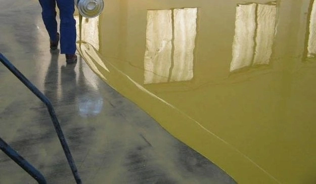 Монтаж полимерных наливных полов