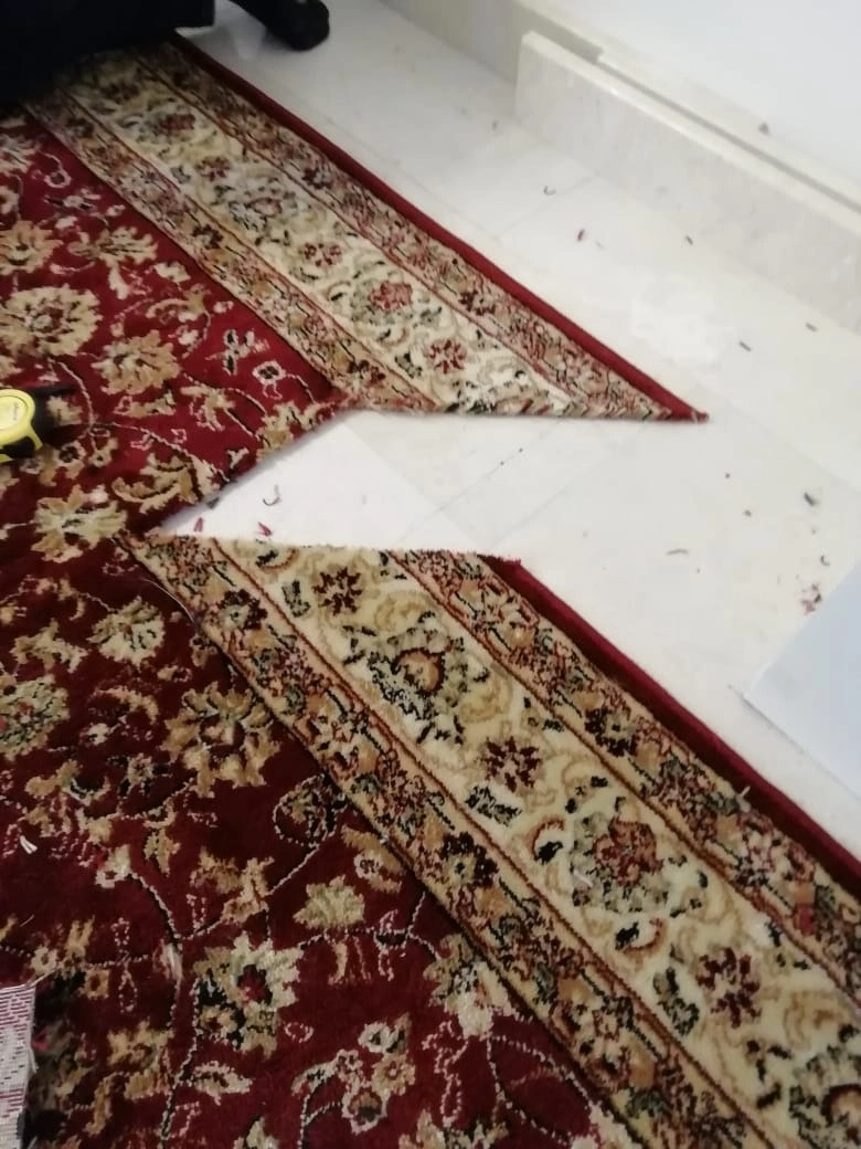 Укладка  дорожки в Храме  князя Александра Невского 2