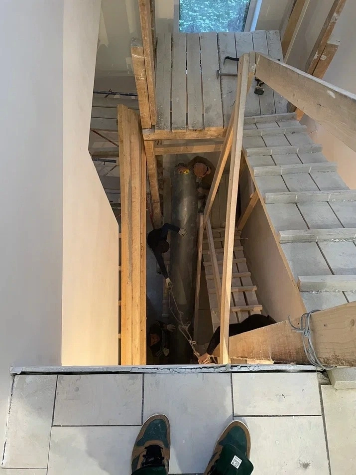 Укладка ковролина  в коттедже в Зеленограде 10