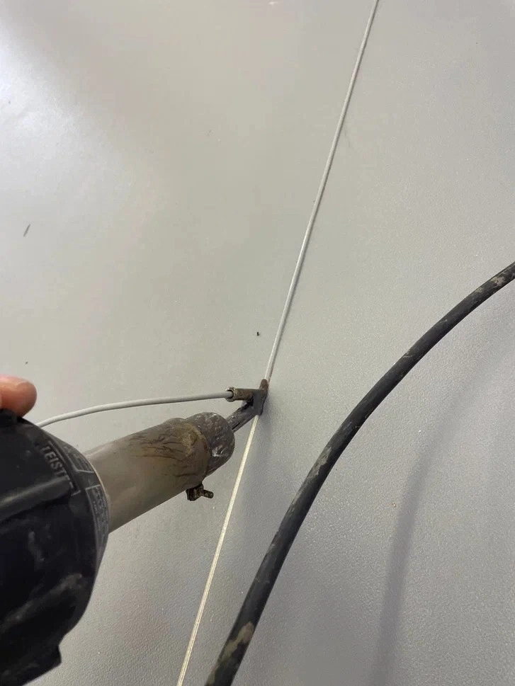 Укладка линолеума в МОУ школа имени А. П. Чехова 11