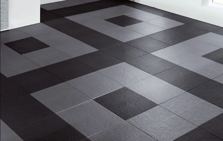 Укладка антистатической плитки с дизайном