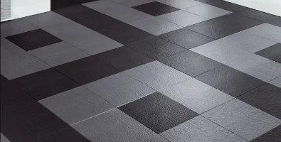 Укладка антистатической плитки с дизайном