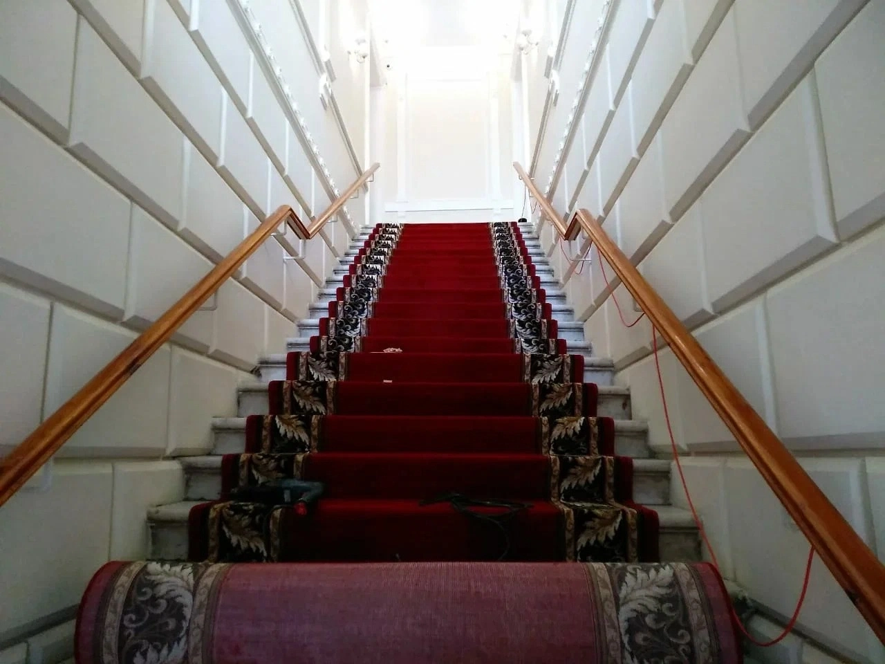 Укладка дорожки в Мемориальном музее-квартире К.А. Тимирязева 5