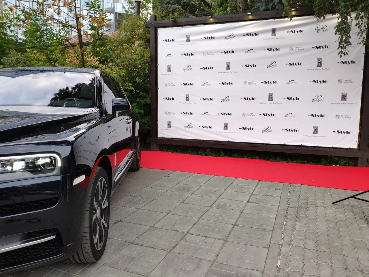 Укладка дорожки в Ресторане Bellagio 5