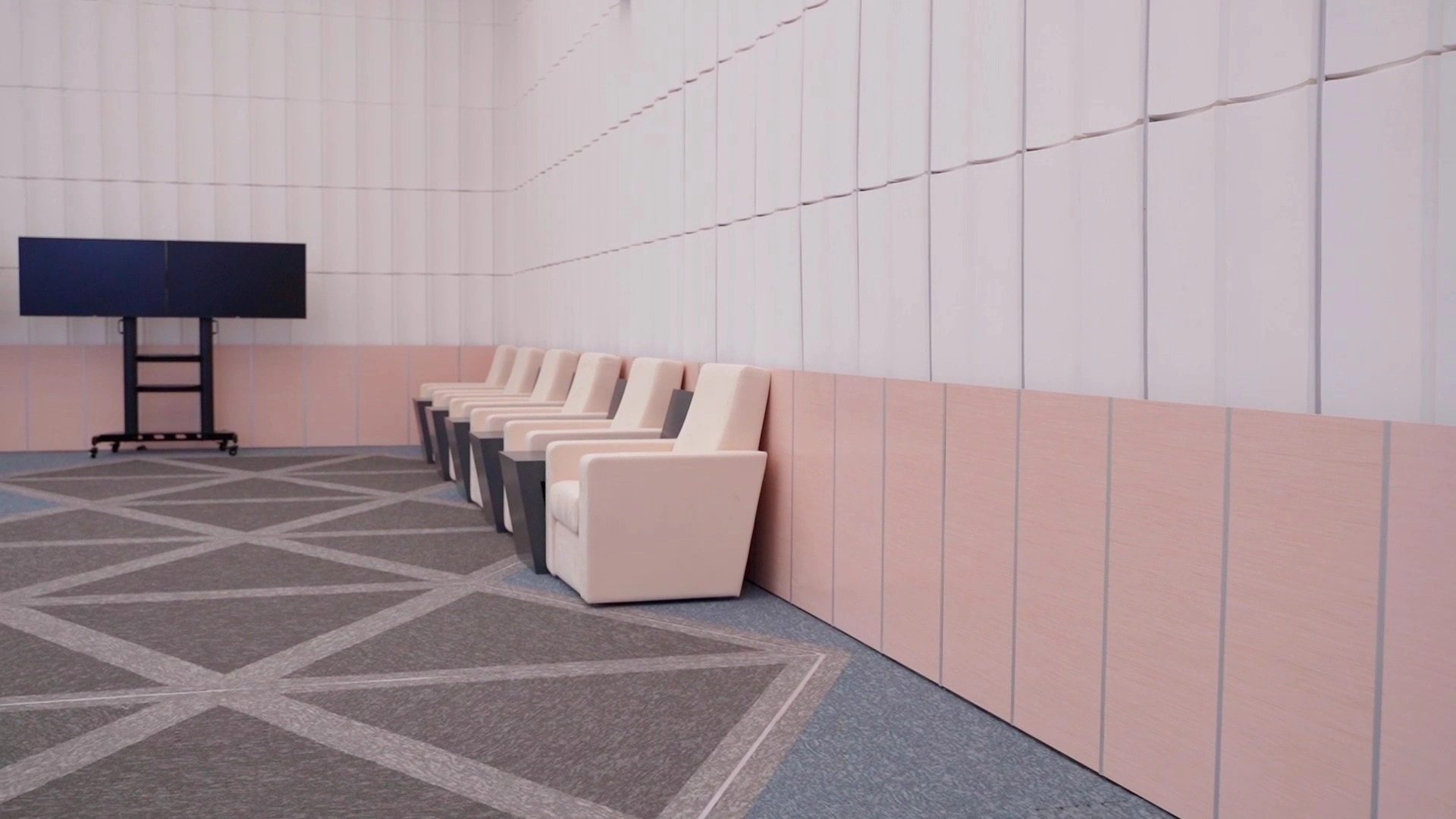 Укладка ковровой плитки в Обнинск РосАтом в виде сот реактора 16