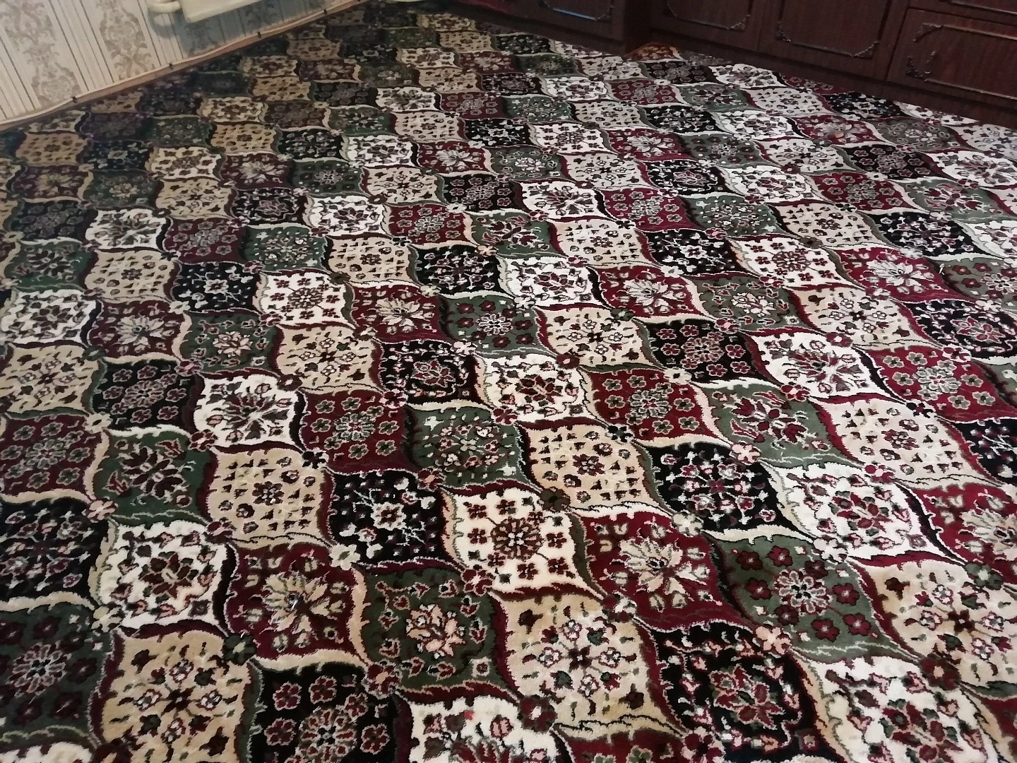 Укладка ковролина в квартире