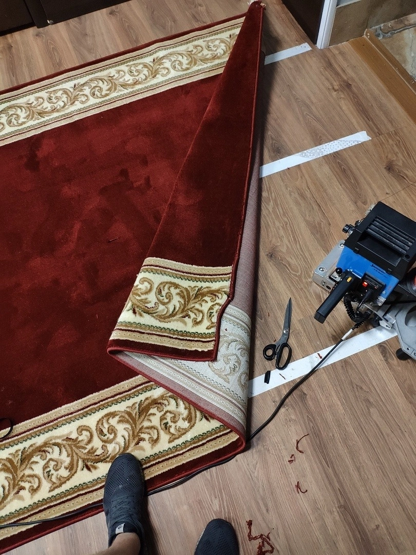 Укладка дорожки в воинской части 3