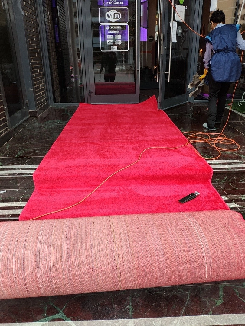 Укладка в ресторане 