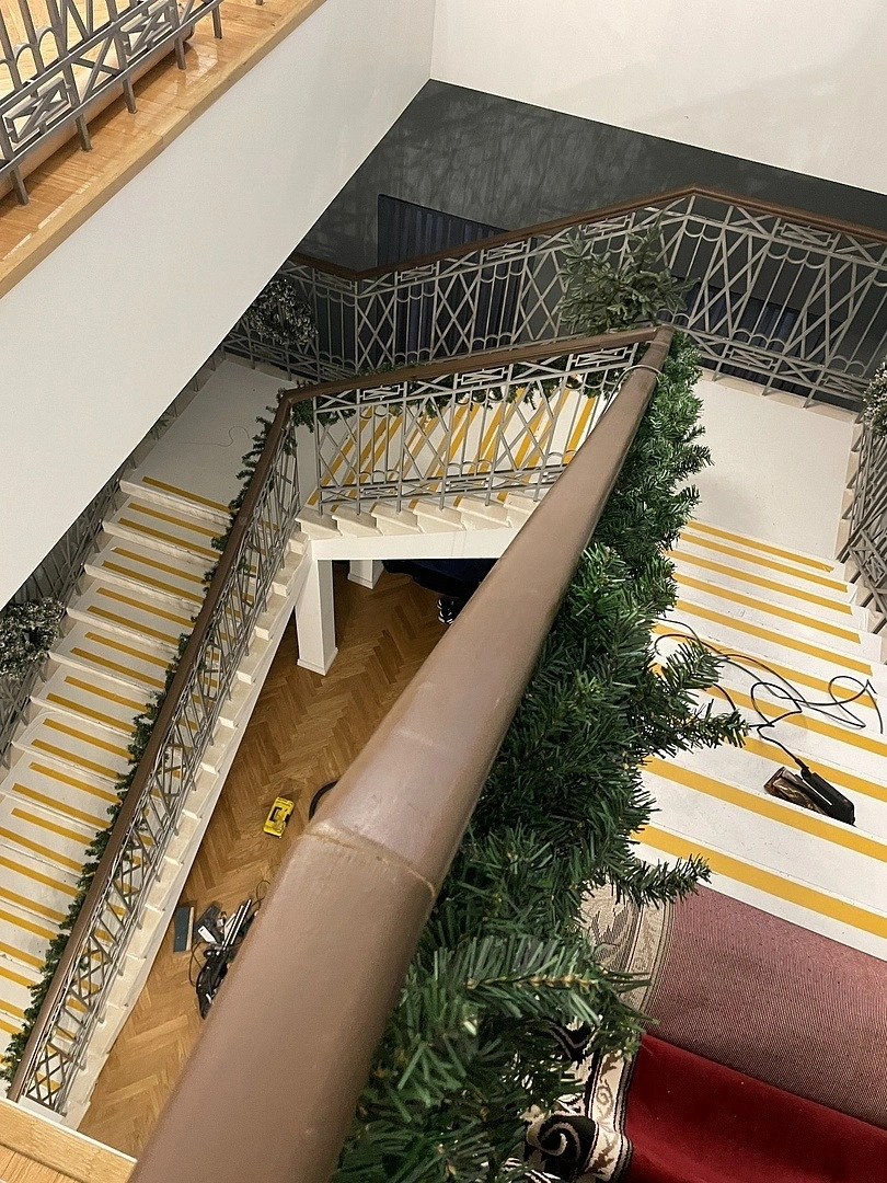 Укладка дорожки в Усадьбе Знаменское-Губайлово 6