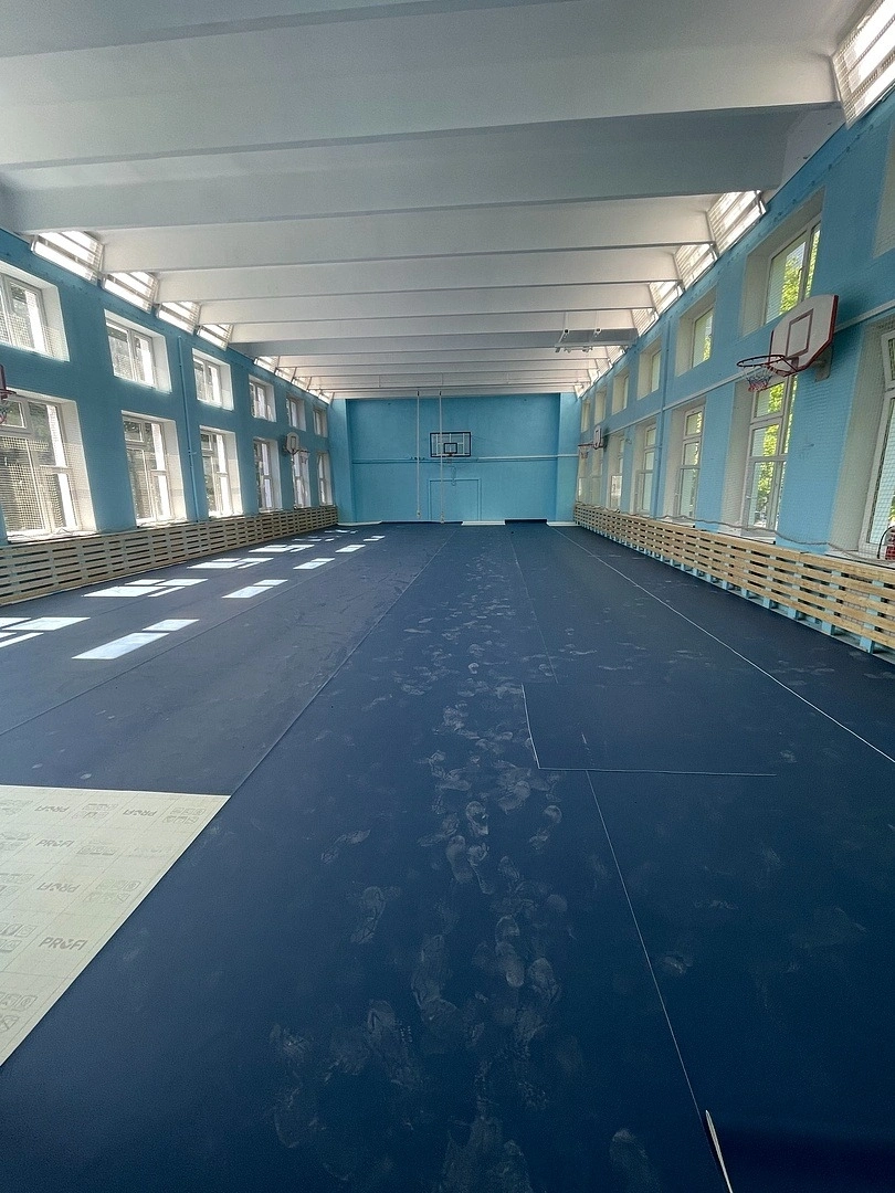 Укладка линолеума в Школе № 1636 Ника 3