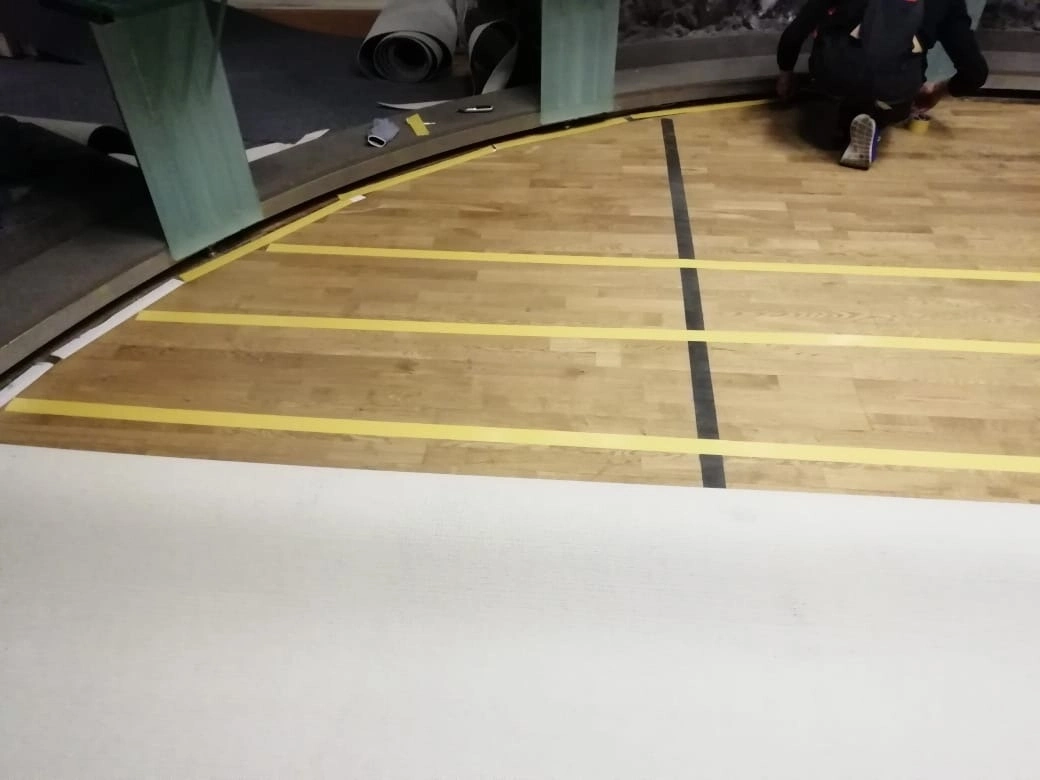 Укладка ковролина для мемориального музея Н. В. Гоголя  3