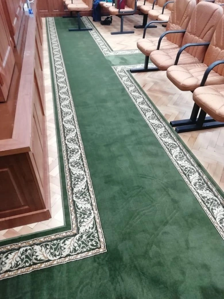 Укладка дорожки в следственном управлении РФ 14