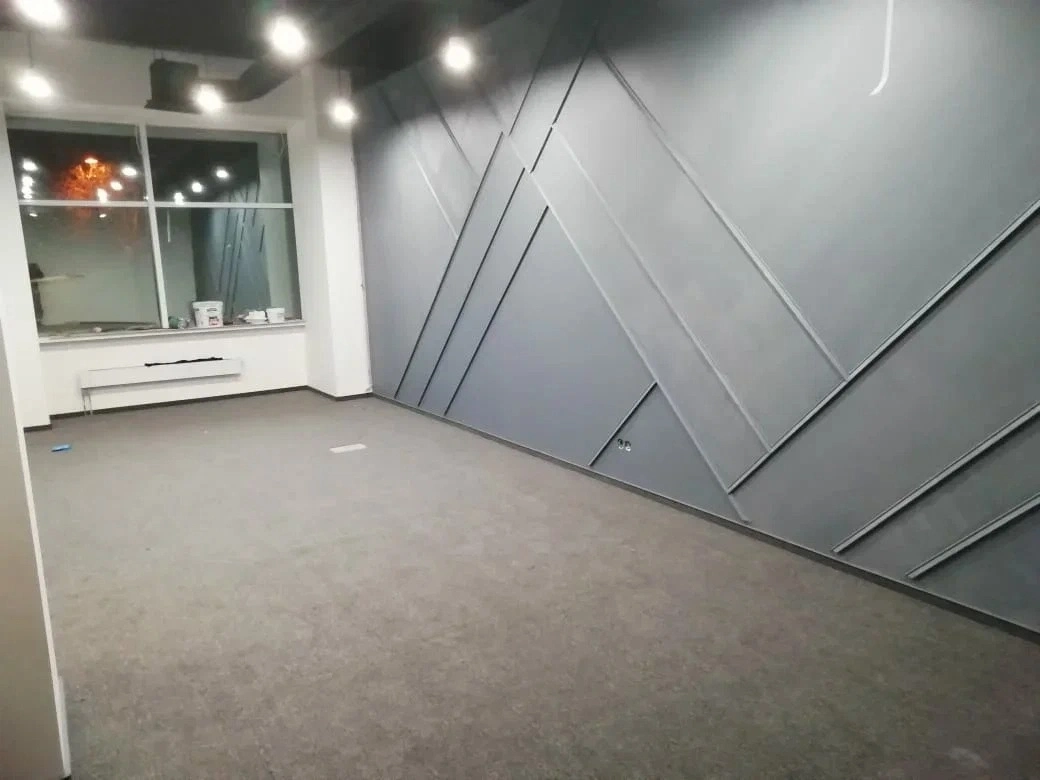 Укладка ковролина в офисе компании 