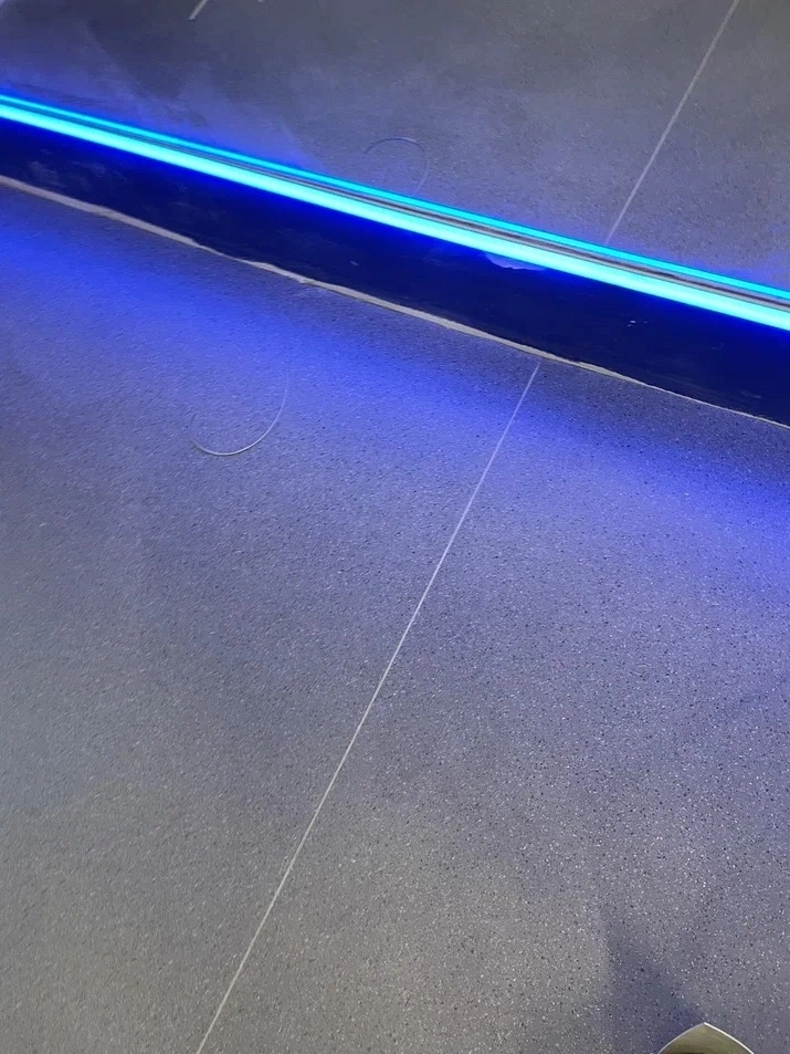 Укладка линолеума в школе танцев 5