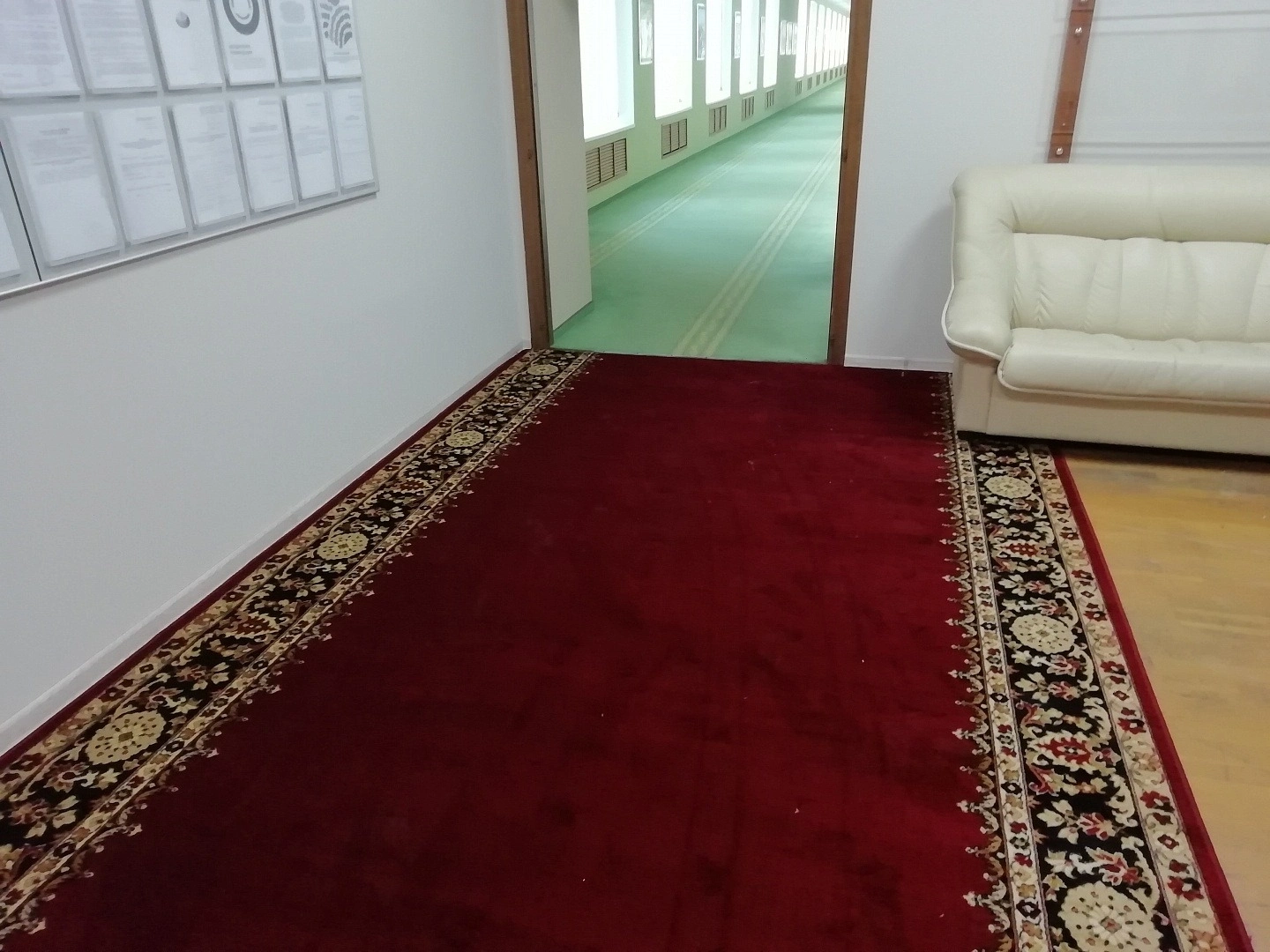 Укладка дорожки в здании РОСПРИРОДНАДЗОРА 3