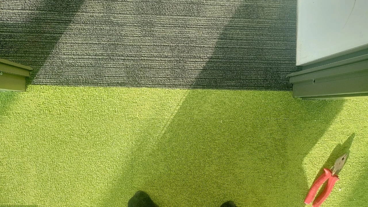 Укладка ковровой плитки в ГНИВЦ 10