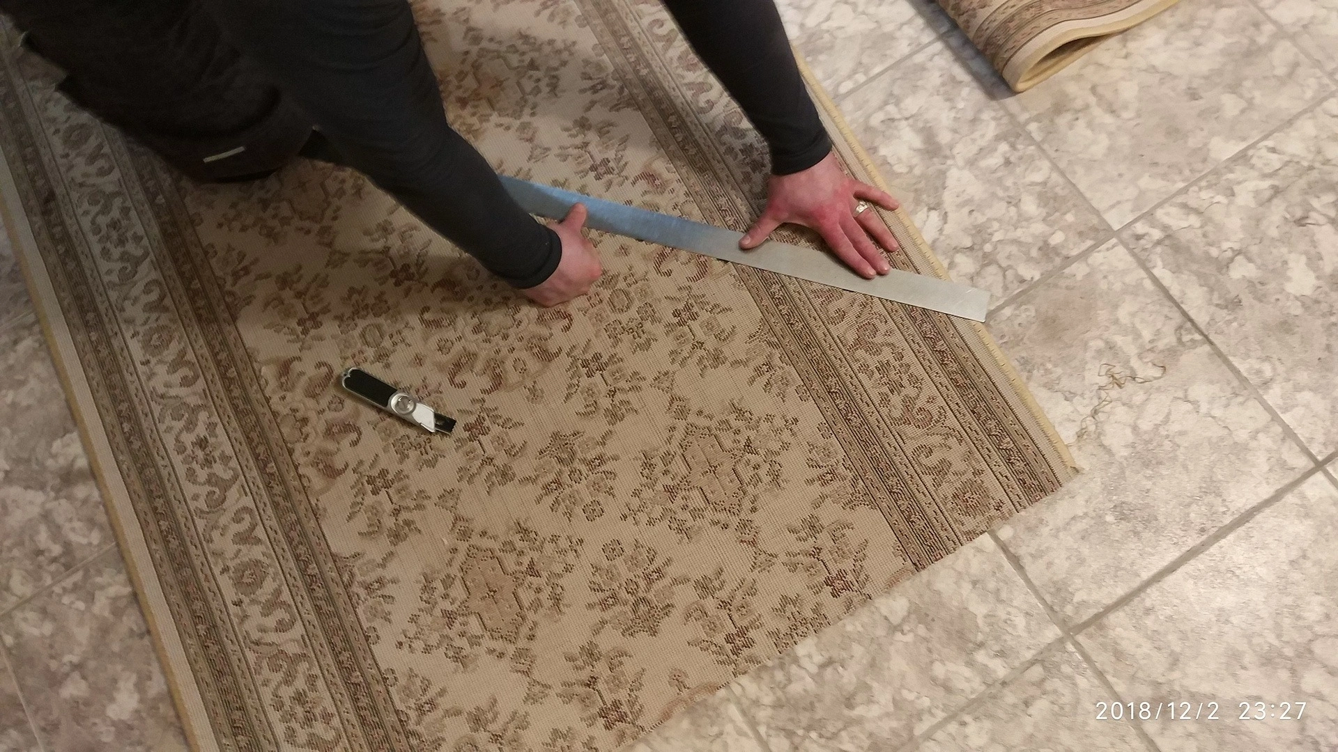 Укладка дорожки и установка ковродержателей в санатории Дубрава 6