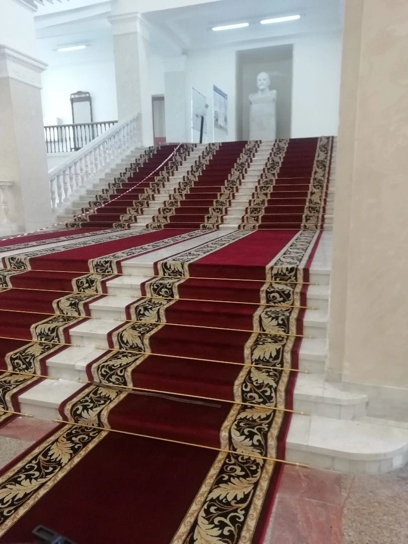 Укладка дорожки в энергетическом университете МЭИ 2