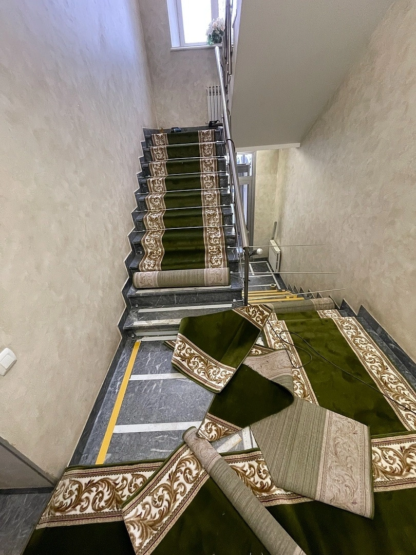 Укладка дорожки в Посольстве Королевства Саудовская Аравия 2